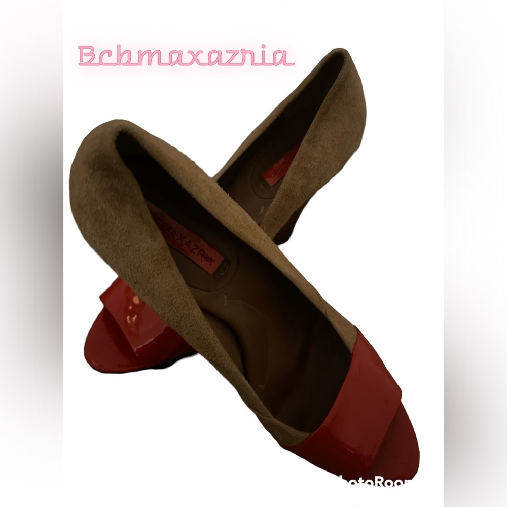 Bcbmaxazria shoes leather size 36